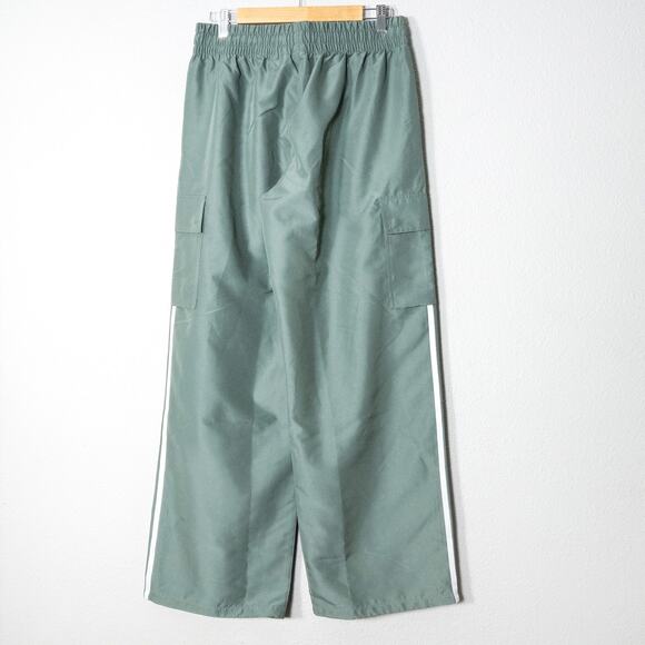 Adidas Originals Track Pants Sage Green Size Large Cargo Streetwear - Picture 2 of 9